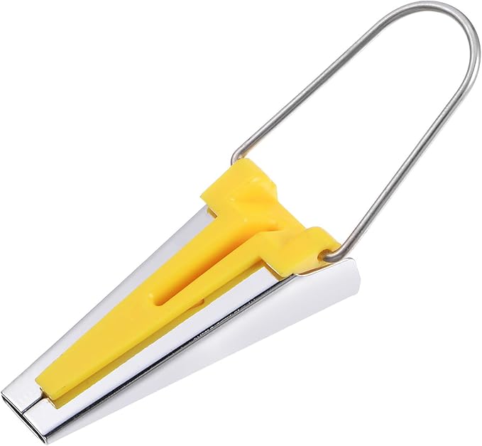 HARFINGTON Bias Tape Maker Kit 12mm Single and Double Fold Fabric Bias Binding Maker Sew Tool for Fabric Quilting Sewing Crafting DIY, Yellow