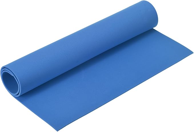 MECCANIXITY Foam Sheets Crafts 19x12 Inch 1mm EVA Craft Foam Paper Foam Sheets for Crafts Projects DIY Cosplay Modeling, Dark Blue