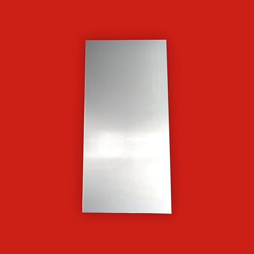 Metoro 2 Pack .250 x 12 x 6 Aluminum Sheet Plate - Grade 5052 | Durable & Versatile Metal for DIY, Industrial, Signage, Prototyping | Corrosion-Resistant, Weldable, and Strong (2, 1/4" x 12" x 6")