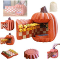 Pumpkin Game Set: Magnetic Chess Checkers, Dice Tower, Cribbage, Card Holder, Forgecore Gourd Games, Gourd Gambit Pumpkin Chess Expansion Pack, 3D Printing Portable Adult Pumpkins Board Game Set(#2)