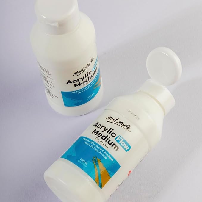 Mont Marte Premium Acrylic Flow Medium 8.45oz (250ml)