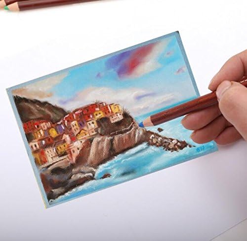 BEMLP 12 Non-toxic Professional Soft Pastel Pencils Drawing Sketches Colored Pencils For Drawing School Lapices De Colores Stationery