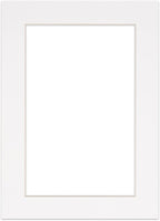 5x7 Mat for 8.5x11 Frame - Precut Mat Board Acid-Free White 5x7 Photo Matte Made to Fit a 8.5x11 Picture Frame, Premium Matboard for Family Photos, Show Kits, Art, Picture Framing, Pack of 100 Mats