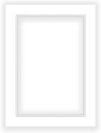 28x40 Mat for 24x36 Photo - Precut White on White Double Mat Picture Matboard for Frames Measuring 28 x 40 Inches - Bevel Cut Matte to Display Art Measuring 24 x 36 Inches - Acid Free ONE MAT