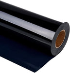 guangyintong Heat Transfer Vinyl Black HTV Rolls, 12" x 12ft Black Iron on Vinyl for T-Shirts, Matte Surface Black HTV Vinyl for All Cutter Machine Easy to Cut & Weed for Heat Vinyl DIY Design