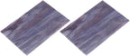 MECCANIXITY 2 Pcs Stained Glass Sheet Mosaic Tile 7.9 Inch x 5.9 Inch Dark Purple Stained Glass Sheets for Crafts DIY Art Project