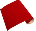 2PCS Self Adhesive Sheets, DIY Peel & Stick Felt for Drawer & Jewelry Box Liner, Solid Color Felt Wallpaper (14.6" x 39.4", Red)