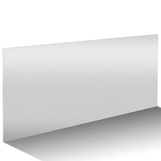 1 Pack 5052 Aluminum Sheet Metal 12" x 36" Aluminum Plate 1/8 (0.125'') Inch Thickness Rectangle Metal Panels for Industry Crafting Handcraft DIY Projects