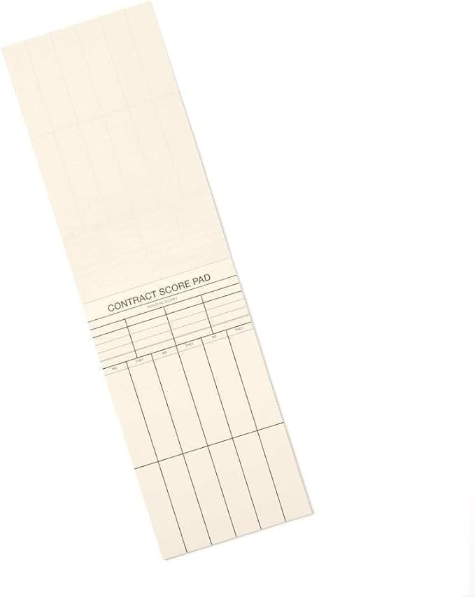 Caspari Hummingbird Trellis Bridge Score Pad - Five Pads