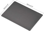 uxcell Blank Metal Card 66x45x1mm Anodized Aluminum Plate for DIY Laser Printing Engraving Black 5 Pcs