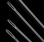 Marcobrothers 6" Professional Upholstery Large Eye Long Needle Easy to Thread,Used for Furniture Weaving Leather Hand Sewing. (6 inch)