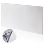 1 Pcs 430 Stainless Steel Sheet Metal 12 x 2 Inches 24GA Metal Plates Panel #4 Brushed Finish Magnetic Mount Board Wall Food Truck Restaurant Crafting Kitchen Floor Trailer Garage Gym