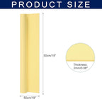 MECCANIXITY Foam Sheets Crafts 19x19 Inch 2mm EVA Craft Foam Paper Foam Sheets for Crafts Projects DIY Cosplay Modeling, Light Yellow