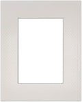 8.5x11 Mat Bevel Cut for 7x9 Photos - Acid Free Golf Ball Texture Precut Matboard With Backing Board and Crystal Clear, Self Seal Photo Mat Bag - For Pictures, Photos, Framing - 4-ply Thickness