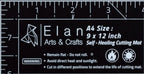 Elan Cutting Mat A0 Black & Taupe, Extra Large Self Healing Cutting Mat 36 x 48 Inch, 5-Ply Craft Board Black, Hobby Board for Crafts 36x48 Inch