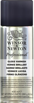 Winsor & Newton Professional Artists' Aerosols, Picture Varnish, Gloss, 400ml