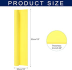 MECCANIXITY Foam Sheets Crafts 19x19 Inch 2mm EVA Craft Foam Paper Foam Sheets for Crafts Projects DIY Cosplay Modeling, Lemon Yellow