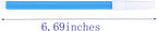 10 PCS Blue Washable Fabric Markers for Sewing,Erasable Fabric Marking Sewing Pens for Quilting Embroidery Dressmaking (10)