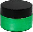 Shimmer Metallic Acrylic Paint Metallic Chalk Paste 1.7oz/50ml, Ideal for Wood/T-Shirts/Glass/Stone, DIY Crafts Projects Glitter Pearlescent Golden Pigment Suitable for Beginners Artists (Pearlescent Green)