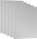 PATIKIL 7x5x1/32inch Anodized Aluminum Sheet, 5Pcs Metal Rectangle Aluminum Plate 0.8mm Thick Engraving Blanks for Laser Engraving DIY Decorative Crafting Home Decoration, Grey