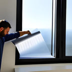 Rockrose Professional Window Tint for Home – One Way Privacy Window Film for Home Offices Heat Blocker Reflective Adhesive Mirror Tint with 99% UV Block – Silver 36 in x 25FT