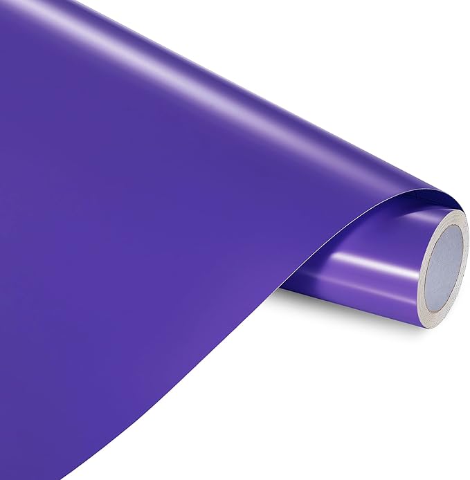 Ant Smart Adhesive Permanent Vinyl Compatible with Cricut Explore and Maker Series Without Cutting Mats, Create DIY Projects, Decals, Stickers & More (Purple, 13inch x 15ft)