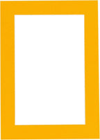 11x14 Mat Bevel Cut for 8.5x11 Photos - Acid Free Golden Orange Precut Matboard - For Pictures, Photos, Framing - 4-ply Thickness