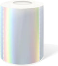 2" x 3" Holographic Thermal Label Stickers,Printable Rainbow Glitter Thermal Printer Sticker Labels for Gift Wrapping, Self-Adhesive Name Price Tag DIY Custom Logo Design (280 pcs)
