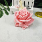 GreatMold 3D Blossom Rose Soap Mold Candle Mould Epoxy Resin Flower Crafts Silicone Molds Beautiful Rose Flower Wax Melt Cake Decoration Art Crafts Moulds