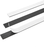 Rammos Magnetic Strips with Adhesive Backing 6 Pack(Each 12 inches x 1 inch) Extra Strong and Heavy Duty Adhesive Magnetic Strips for Tools, Knifes, and Crafts