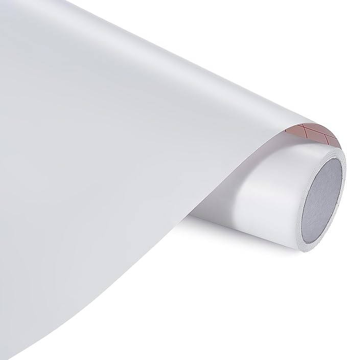 Ant Smart Adhesive Permanent Vinyl Compatible with Cricut Explore and Maker Series Without Cutting Mats, Create DIY Projects, Decals, Stickers & More (Matte Ivory White, 13inchx10ft)