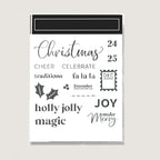 2025-2026 Stamps and Dies for Card Making, Stamps and Dies Set 2025 for Christmas and Halloween, Die Cut DIY Various Festivals Album Scrapbooking Birthdays Greeting Card (M4333)
