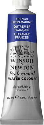 Winsor & Newton Professional Water Colour Paint, 1.25-oz Tube, French Ultramarine