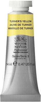 Winsor & Newton Professional Water Colour Paint, 0.47-oz Tube, Turners Yellow