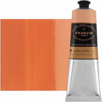Charvin Extra Fine Professional Acrylic Paint - Flesh Ochre, 150ml Tube, Triple-Milled, Lightfast Pigments, Open Stock Artist Acrylic Paints in Nature-Inspired Hues