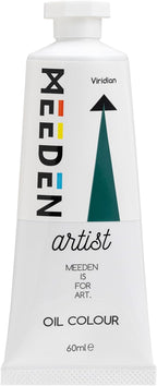 MEEDEN Artist Grade Oil Paint: Viridian - 60ml/2oz Tube - Professional Art Paints for Canvas Painting