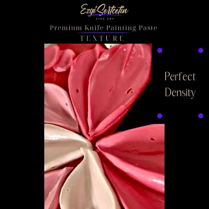 Premium Palette Knife Painting Paste|Texture Paste|Authentic Bright Colors|Ready to Use|Easy to Apply| 6oz (Fresh Mint)