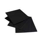 4 Pieces Anti Vibration Pads 1/8 in Thick X 6 in X 6 in, Neoprene Rubber Pads, Hard Rubber Block for Anti-Slip, Shock Absorption, Protection