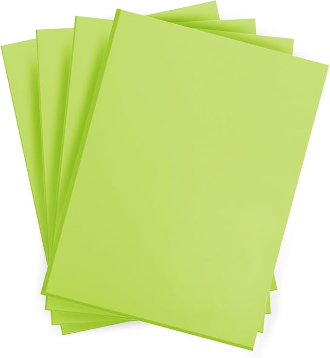 4 Pcs 8.5"x11" Rubber Carving Blocks, A4 Linoleum Blocks, Stamp Carving Blocks for Printmaking, Linocut Artists, Crafts and More,(Green) by KUKLIPJIM.