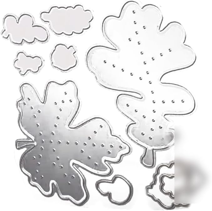 2025-2026 Stamps and Dies for Card Making, Stamps and Dies Set 2025 for Christmas and Halloween, Die Cut DIY Various Festivals Album Scrapbooking Birthdays Greeting Card (M4294)