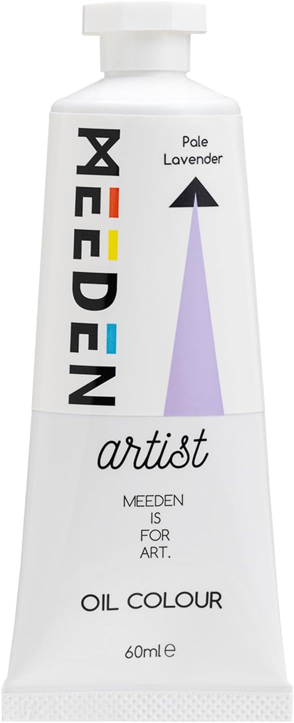 MEEDEN Artist Grade Oil Paint: Pale Lavender - 60ml/2oz Tube - Professional Art Paints for Canvas Painting