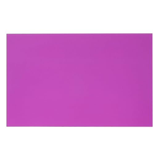 PATIKIL 8x12 Inch Anodized Aluminum Sheet Metal, 1Pcs Laser Plates Engraving Blanks 0.5MM Thin Rectangle for Crafting DIY House Laser Engraving, Purple