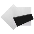 2Pcs 430 Stainless Steel Sheet Metal 6" x 6" x 1/32" Inch Metal Plates for Magnetic Mount Board Wall 20GA(0.80MM) 430 Stainless Steel Shim Stock Plates Metal Sheets for Crafting, Kitchen, Office