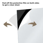 Egofine 8" x 10" Black Plexiglass Sheets 20 Pack 0.04 Inch Cast Acrylic Sheet Thick for DIY Craft Projects, Painting, Photography, Sign, Display Stand, Home Decor, Easy to Cut