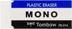 American Tombow TOMBOW 57320 40 Piece Display Box Small TOMBOW 57320 Mono Eraser, White