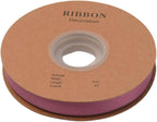 Double Side Satin Ribbon, Continuous 20 Yards,Use for Craft Bows Bouquet, Gift Wrapping, Wedding Decoration, Floral Arrangement (Dark Purple, 1/2 inch)