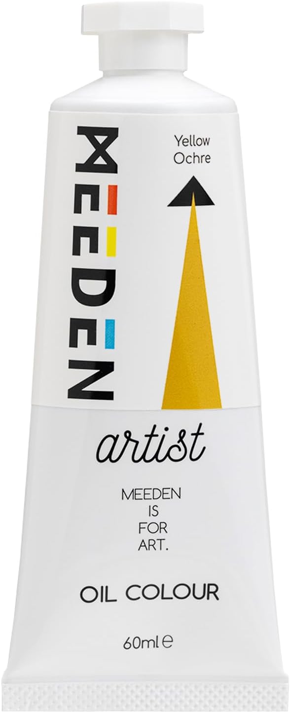 MEEDEN Artist Grade Oil Paint: Yellow Ochre - 60ml/2oz Tube - Professional Art Paints for Canvas Painting