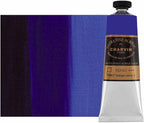 Charvin Extra Fine Professional Acrylic Paint - Indigo, 60ml Tube, Triple-Milled, Lightfast Pigments, Open Stock Artist Acrylic Paints in Nature-Inspired Hues