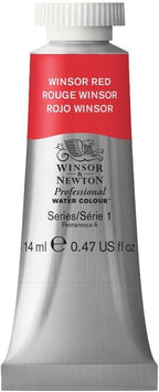 Winsor & Newton Professional Watercolor, 14ml (0.47-oz) Tube, Winsor Red