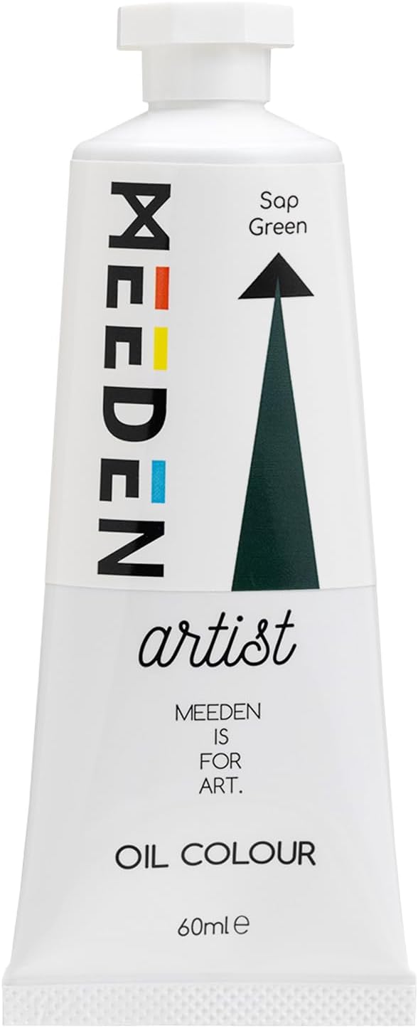 MEEDEN Artist Grade Oil Paint: Sap Green - 60ml/2oz Tube - Professional Art Paints for Canvas Painting